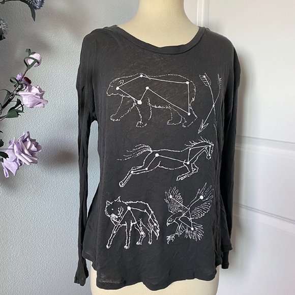 Wildfox Constellation Long Sleeve Tee - XS - Picture 3 of 5